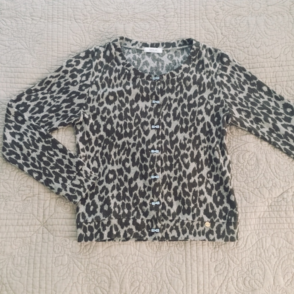 Leopard Milk Cardigan